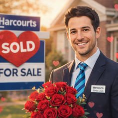 Harcourts Playing Cupid: We Deal in Bricks, Mortar, and Hearts
