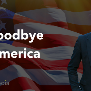 Goodbye America, it's been fun & we will miss you