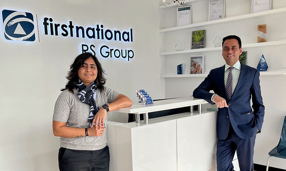  Ronnie Singh has opened the doors of First National Real Estate RS Group