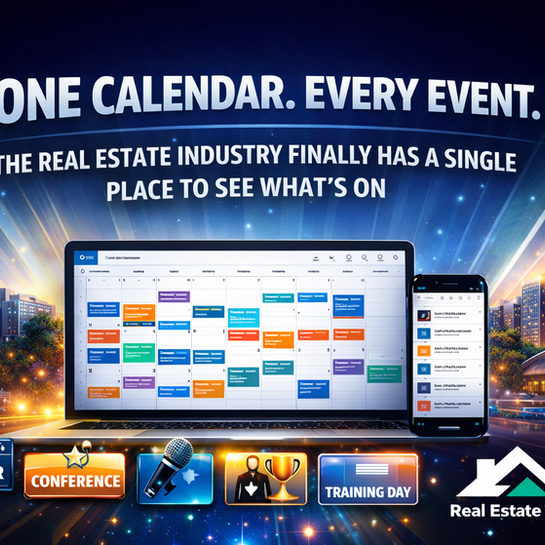 One Calendar. Every Event. The Real Estate Industry Finally Has a Single Place to See What’s On