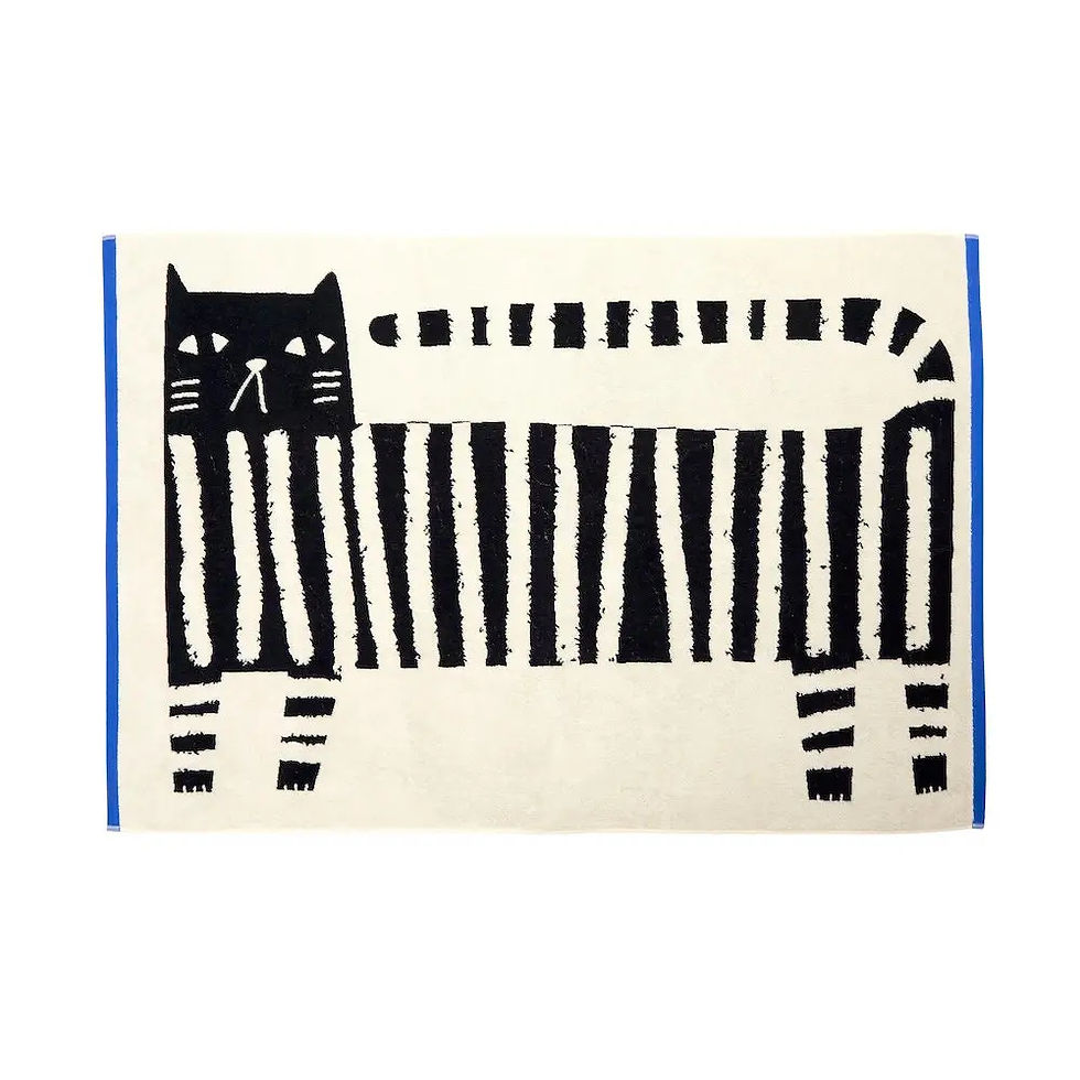 섬네일: Donna Wilson Lazy Cat Xl Sheet Towel