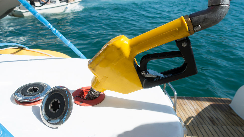 gas in boat