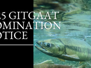 2025 Gitgaat Nomination Notice