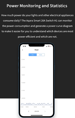 Aqara H1 Smart 20A Switch
