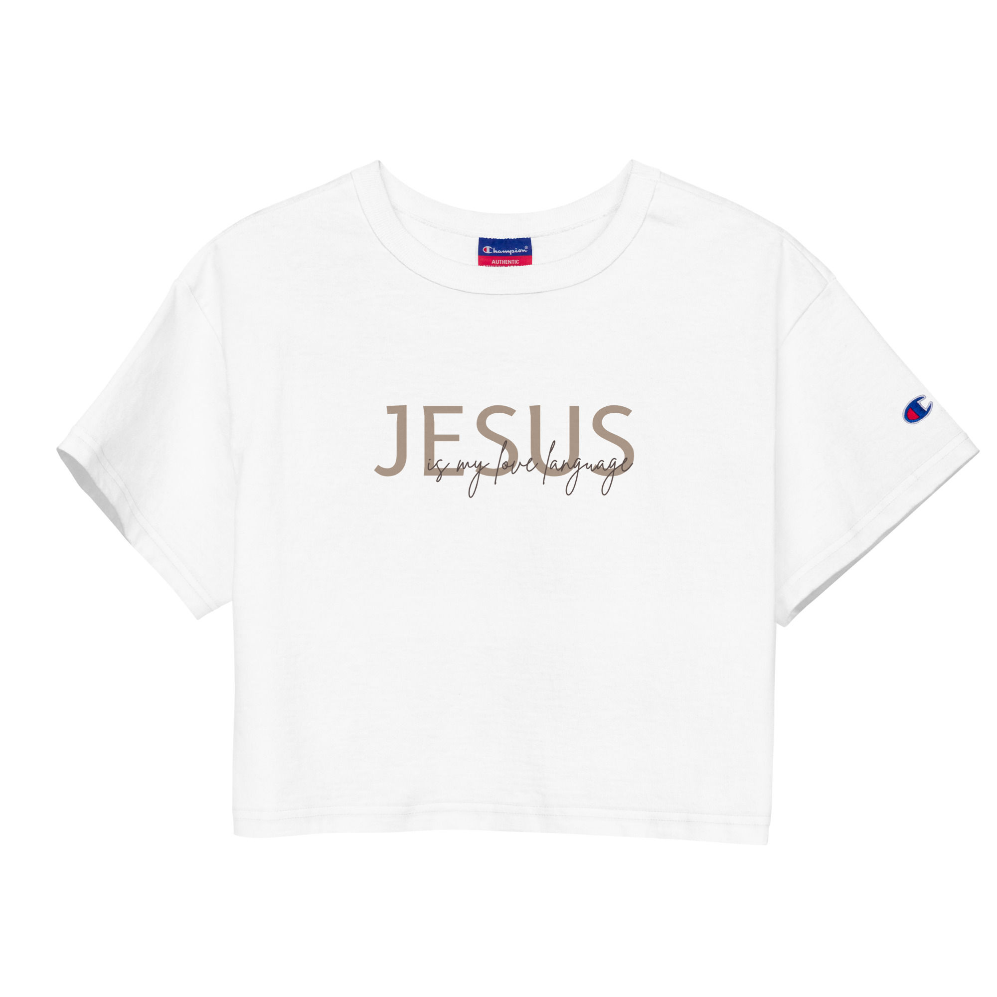 Jesus is My Love Language Crop