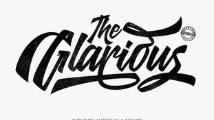 The Allure of Glarious Script: A Typeface for the Modern Creator
