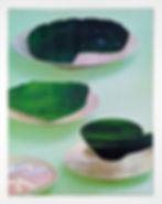 Saucers, 2025, Inkjet print collage, 11 x 8.5 inches