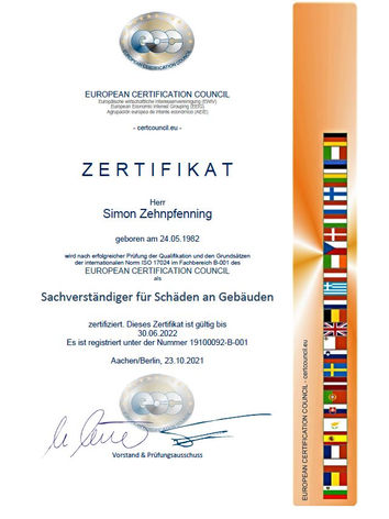 Bausachverständiger, Bauthermographie, Gutachten & Immobilien, Sachverständigenbüro Zehnpfenning Südlohn