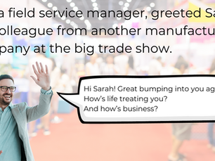 Service engineers saving the day (and company reputation)