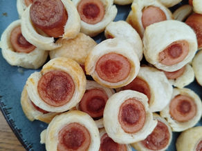 Les célèbres feuilletés saucisses