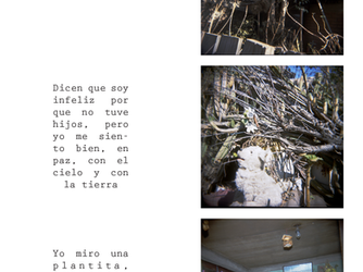 Beberly Salomé Estay, La tierra, el cielo, yo, proyecto fotográfico 2015.