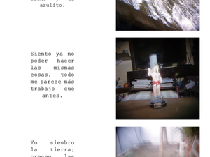 Beberly Salomé Estay, La tierra, el cielo, yo, proyecto fotográfico 2015.