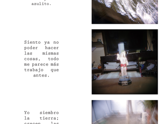 Beberly Salomé Estay, La tierra, el cielo, yo, proyecto fotográfico 2015.