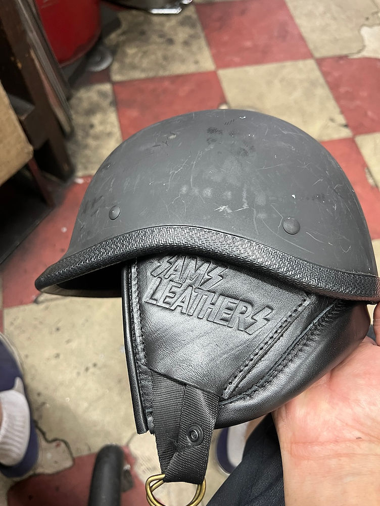 SAMS BIKER CAP ハーフヘルメット 半ヘル サムズ SAMS (サムズ) | SAMS BIKER CAP #2 [BLACK] | 通販