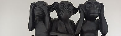 los tres monos de la sabiduría