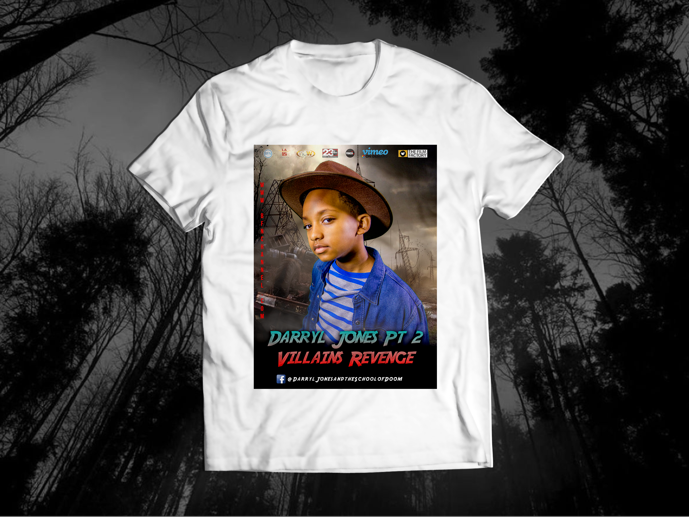 Darryl Jones: Villains Revenge T-Shirt