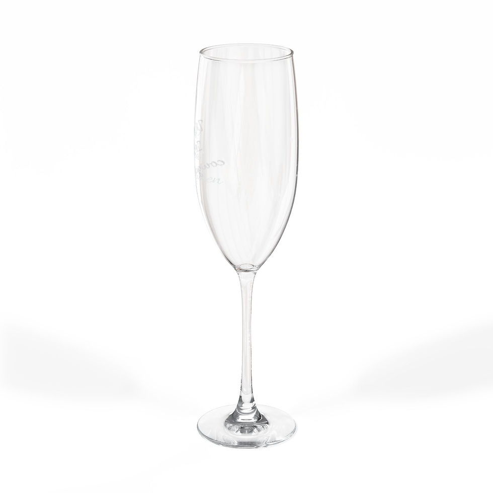 Thumbnail: Its Tea- Champagne Glass, 8oz (Engraved)