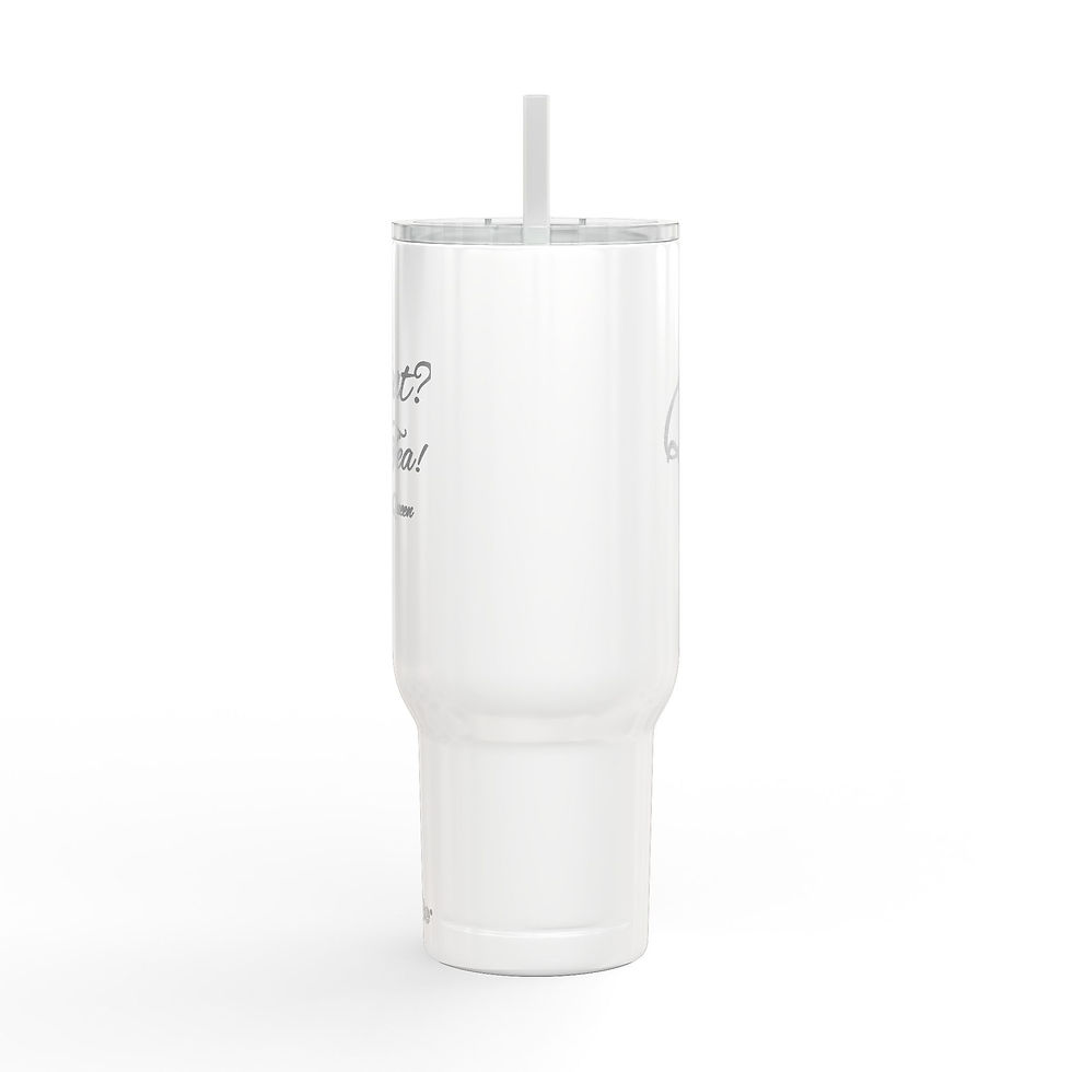 Thumbnail: It's Tea CGQK -Insulated Tumbler with Lid, 40oz (Engraved)