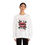Thumbnail: Holiday Pucker Up Crewneck Sweatshirt — Festive Holly Lips Graphic