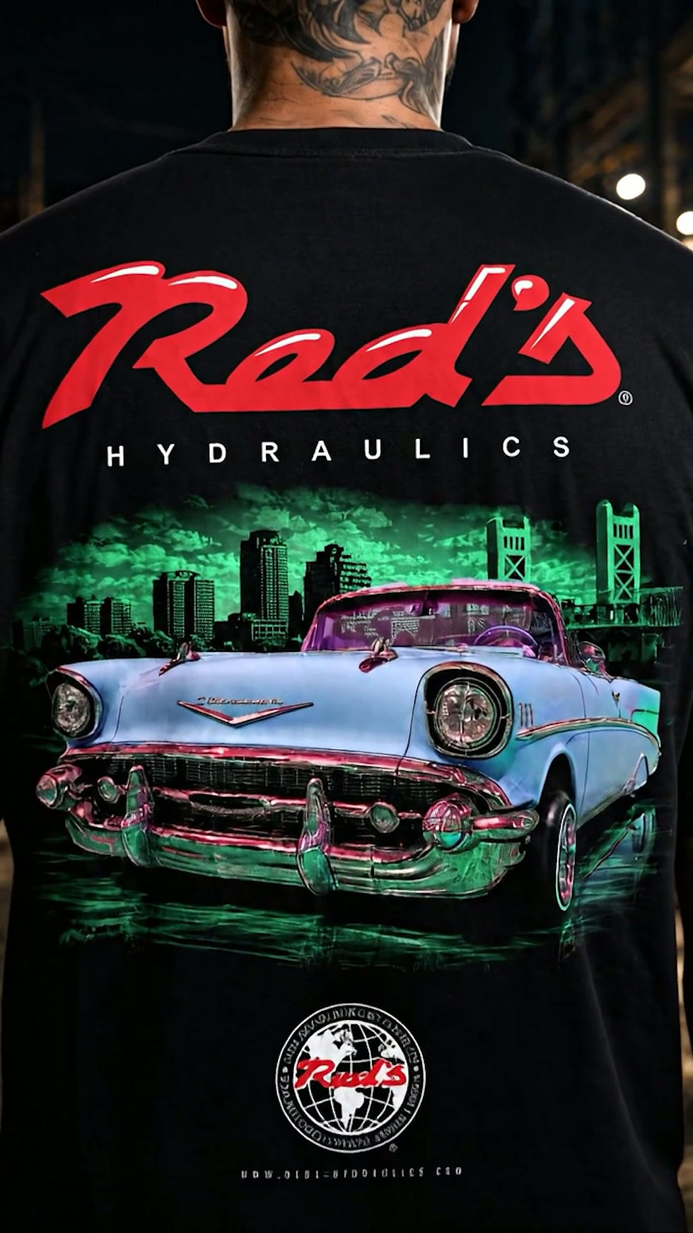 Thumbnail: Red's 57' Bel-Air Lowrider T-Shirt