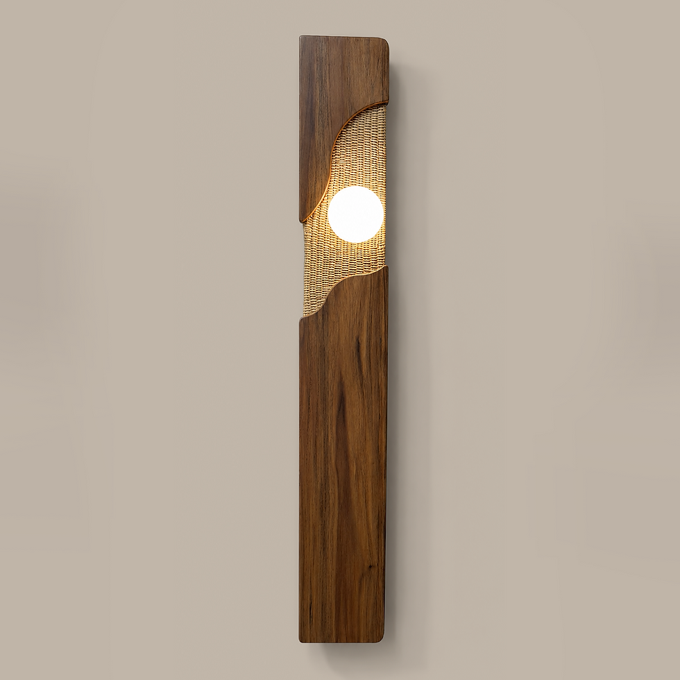 Thumbnail: Rattan Furniture : Rattan Partition Handcrafted in Teakwood