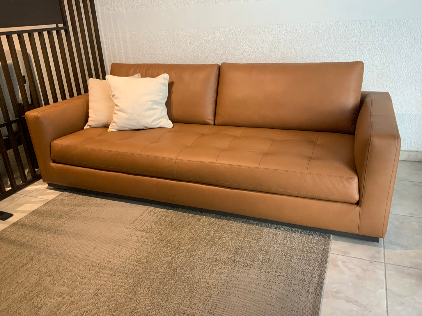 Maxi sofa piel
