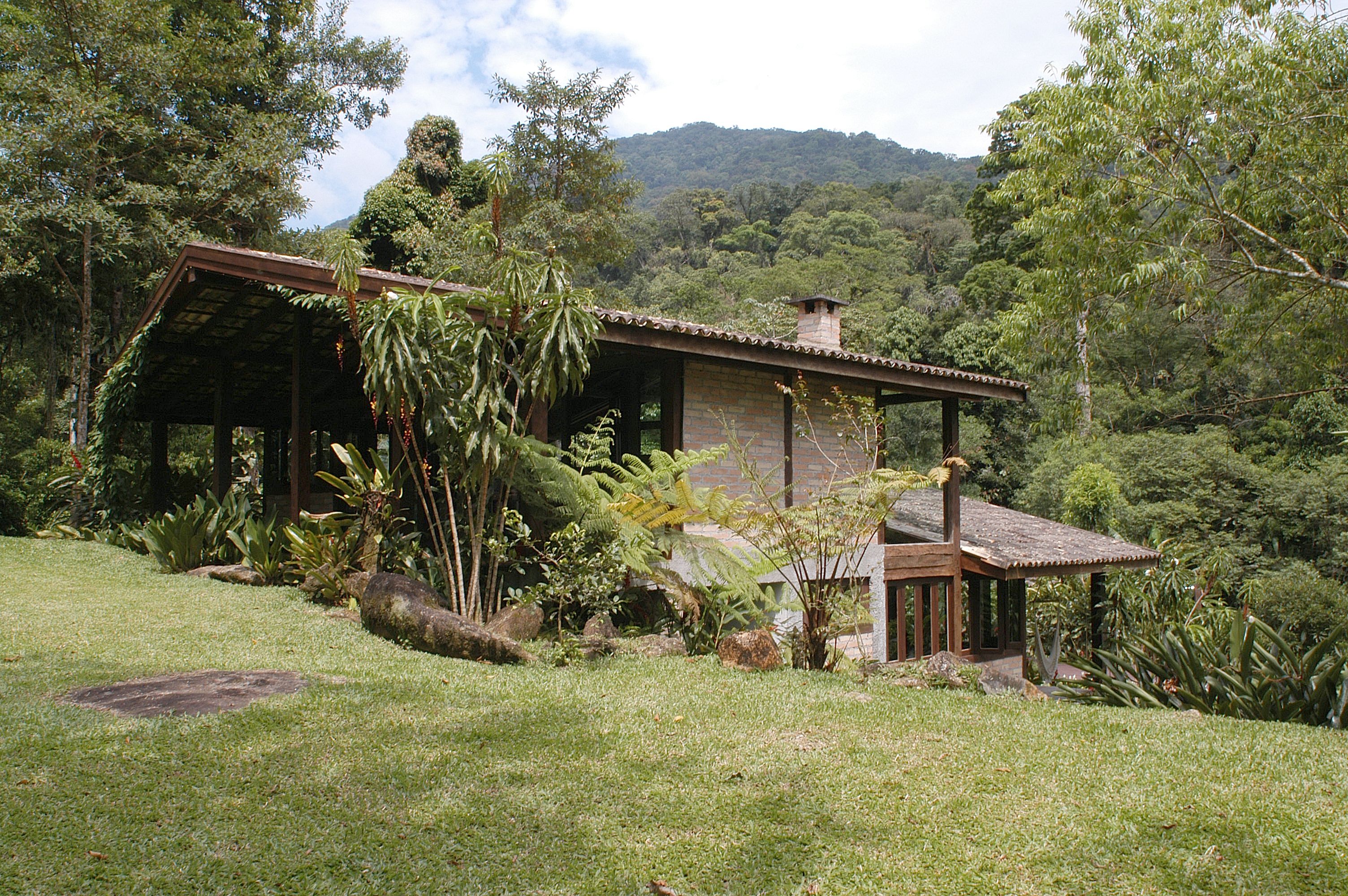 Vista da chegada