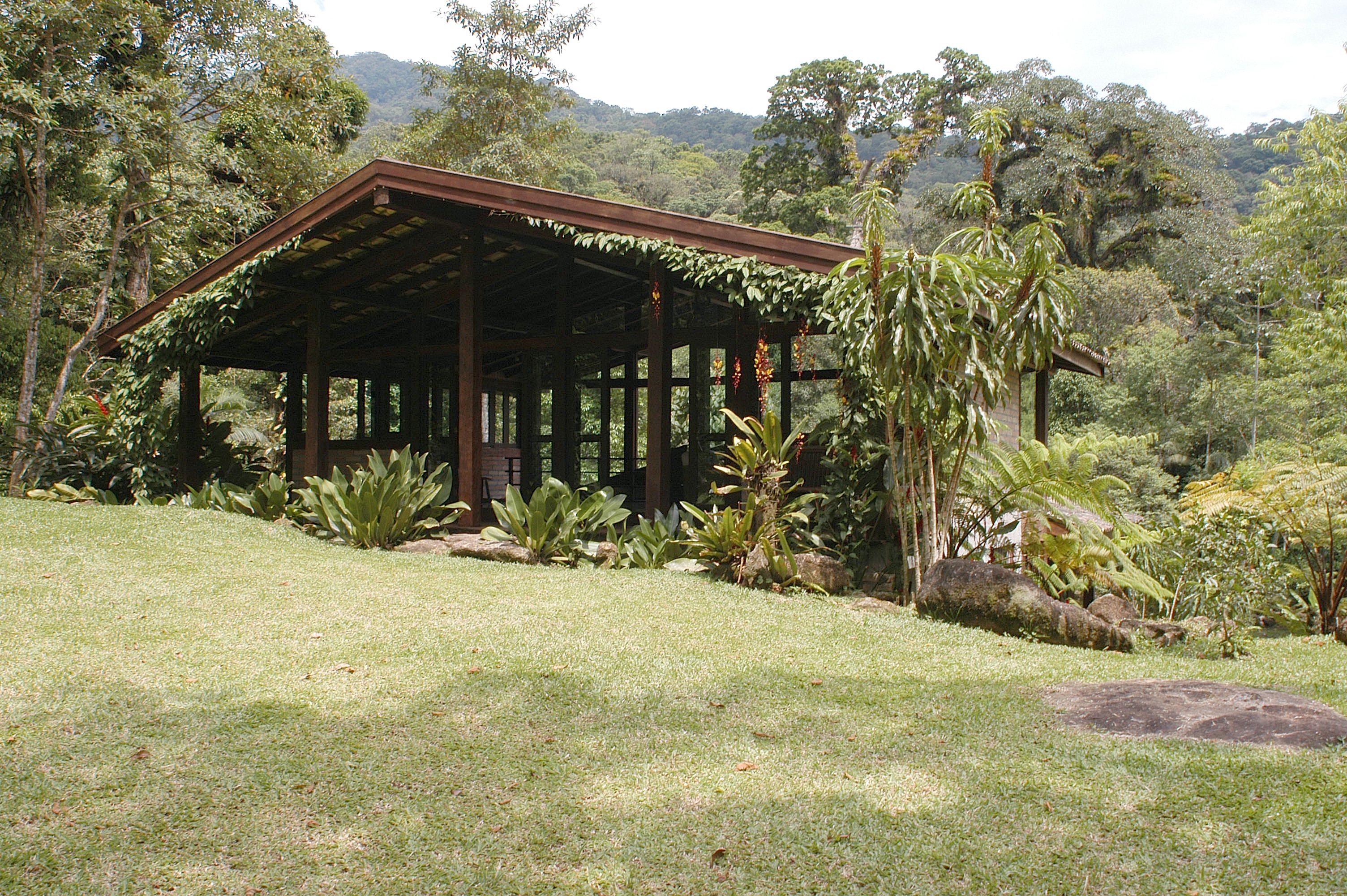 Vista da chegada