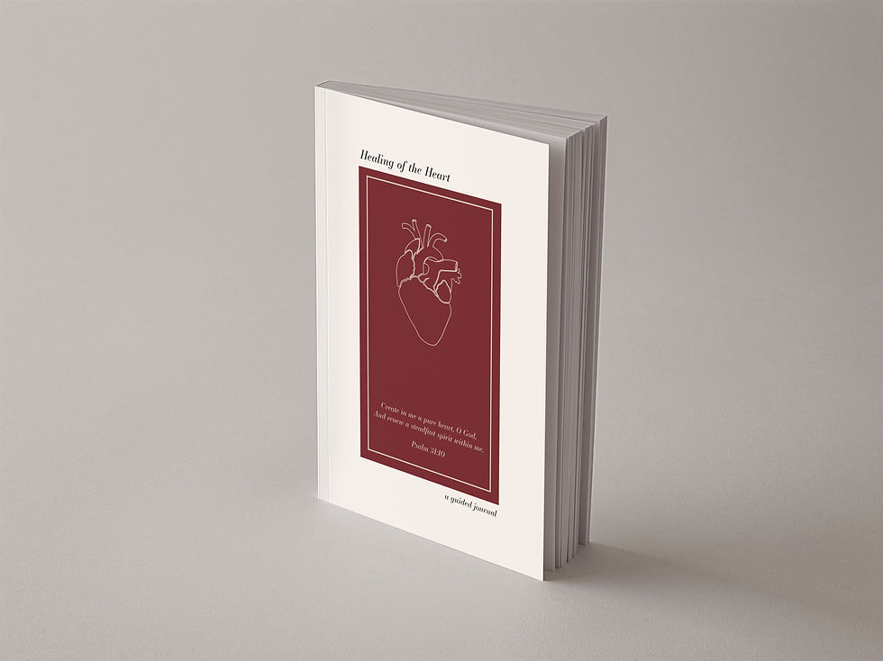 Thumbnail: Healing of the Heart: a guided journal