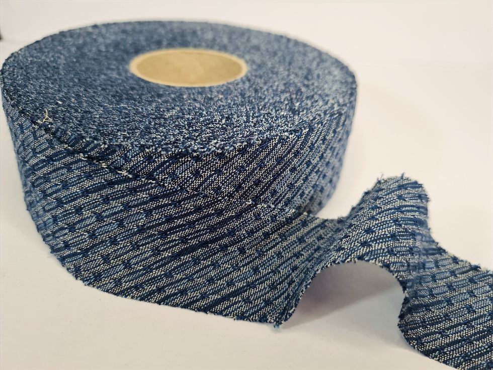 סרט אלכסון שמשתמשים בו לגימור בבגדים, שמיכות, תיקים או כל מני כיסויים