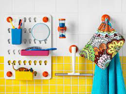 Thumbnail: IKEA LADDAN Kids bathroom Wall organizer