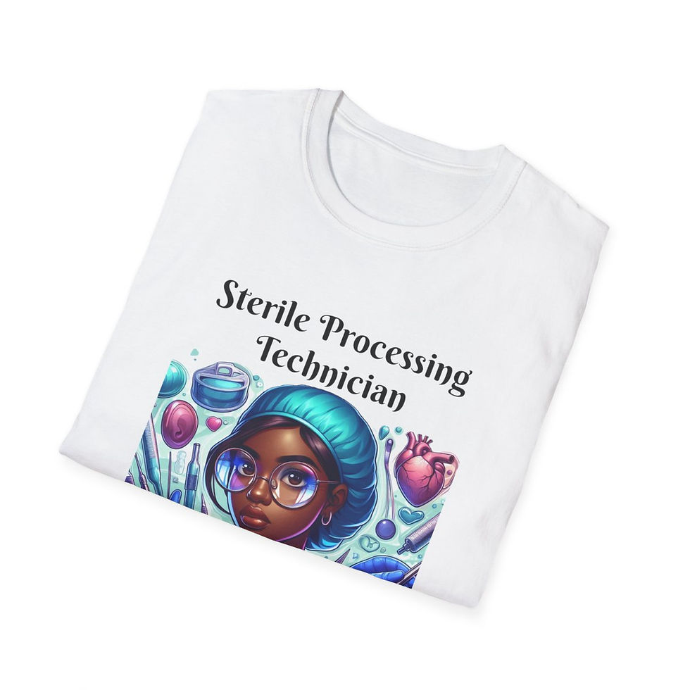 Thumbnail: Technician T-Shirt: Sterile Processing Technician Saving People Daily