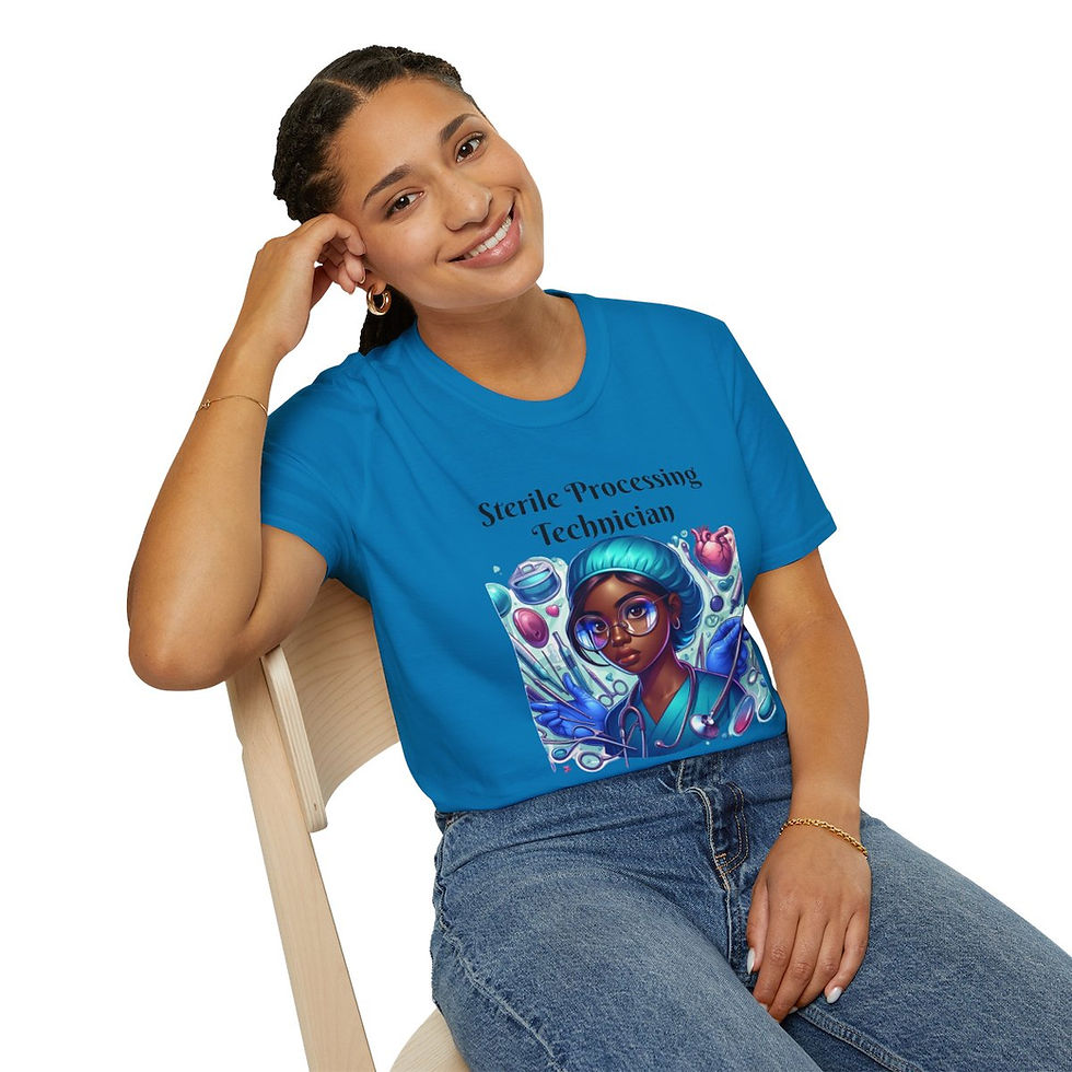 Thumbnail: Technician T-Shirt: Sterile Processing Technician Saving People Daily