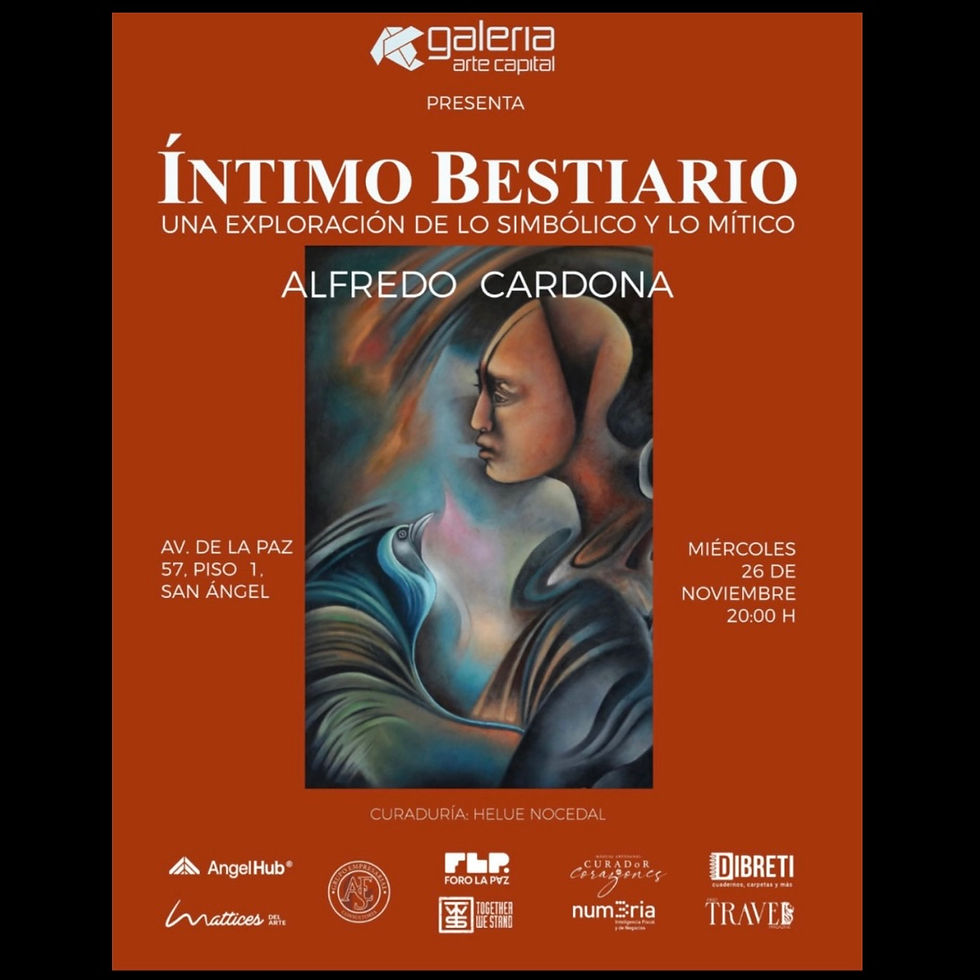 Exposición “ÍNTIMO BESTIARIO” una exploración de lo simbólico y lo mítico