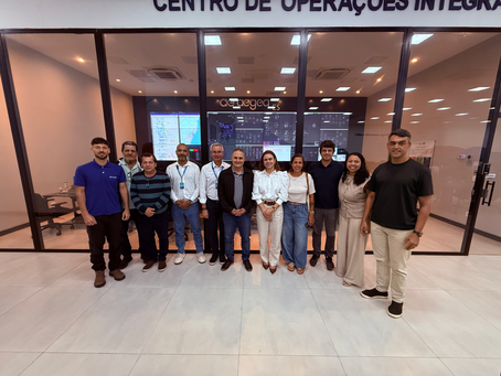 Bruno Malias se reúne com a Aegea para tratar do impacto do esgoto da Serra nas águas de Vitória