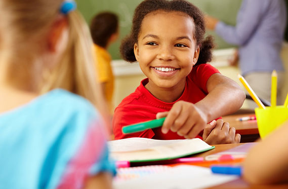 Smiling Schoolgirl