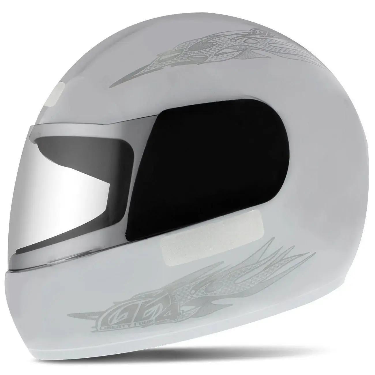 Capacete Liberty Four - BRANCO - Tamanho 60 TORK