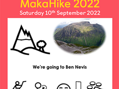 You don’t have to do a Makaton workshop to get involved! Just climb Ben Nevis!