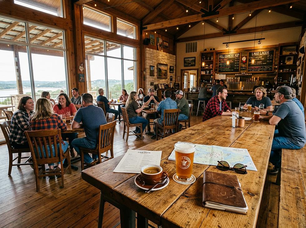 Lago Vista Brewery Meets Green Ape Coffee for Local Espresso and Beer