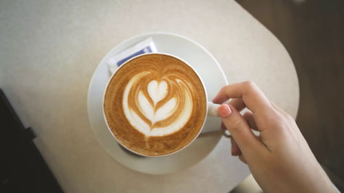 Cappuccino at Arista Coffee & Cafe