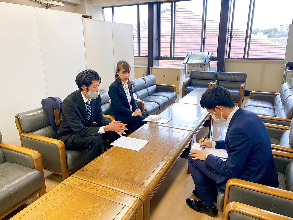 山陽新聞社から取材を受けました