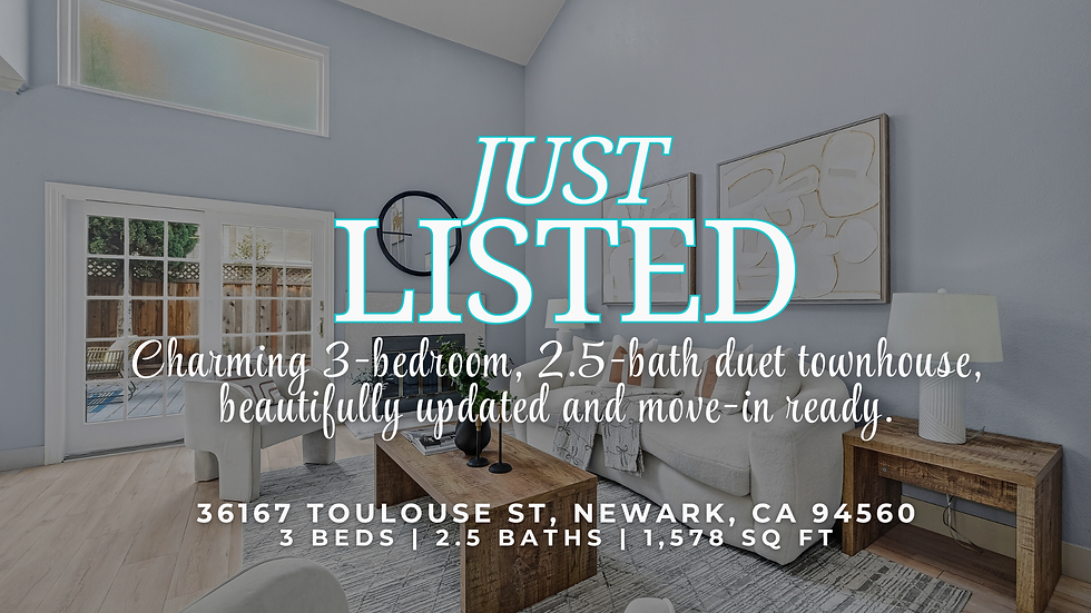 🏡 Just Listed: 3-Bedroom Townhouse in Newark!