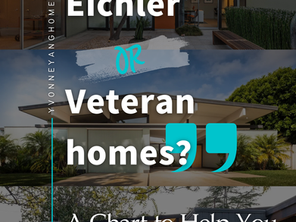 Eichler vs. Veteran Homes: Why So Many Bay Area Buyers Get It Wrong