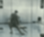 Mr Hulot losing balance on over polished floor, animated gif