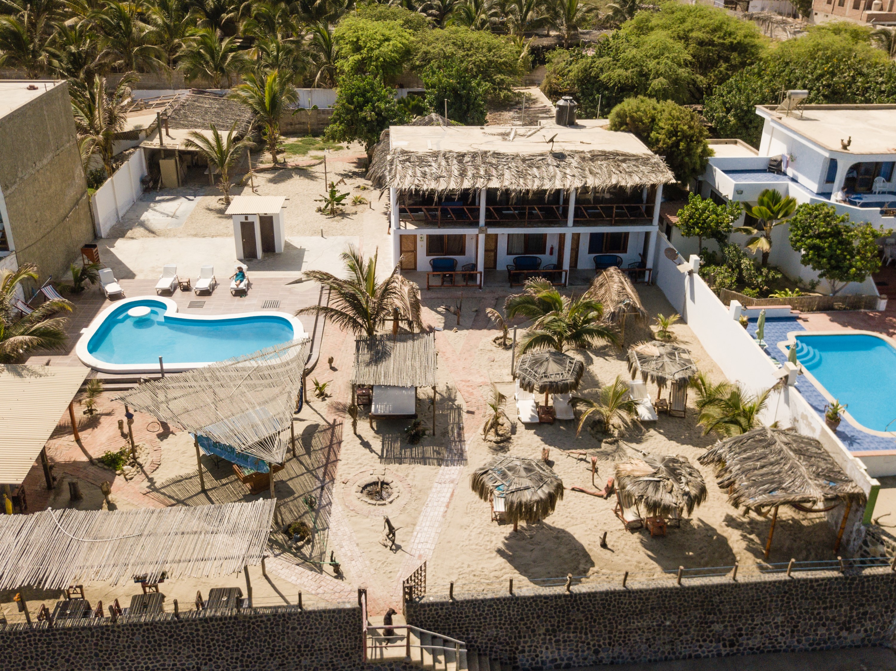 Nuestro jardín desde arriba