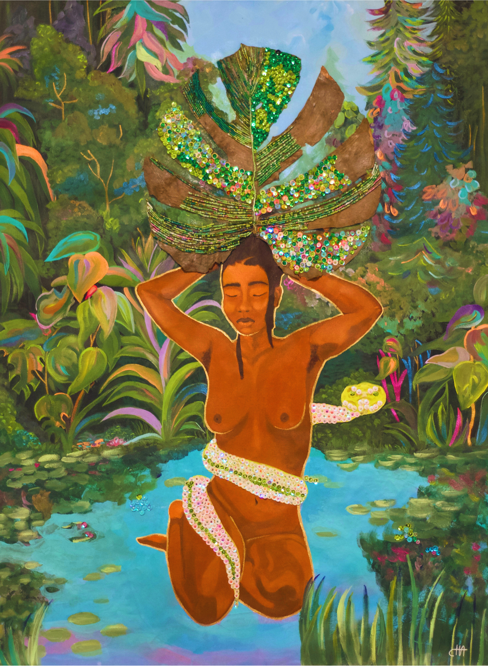 Ayida Weddo. Rainbow Serpent