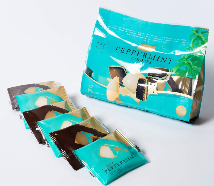 Thumbnail: Kitami Suzuki Confectionery Premium Mint Chocolate Cookies 6 Pieces