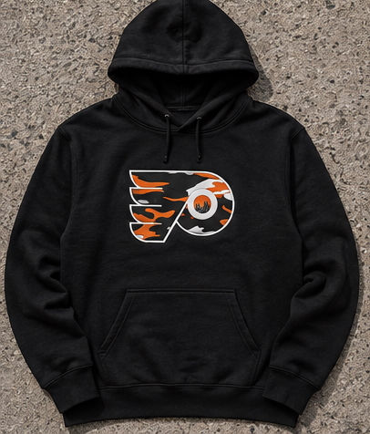 Thumbnail: We Fly High Camo Hooded Sweatshirt Flyer Tribute