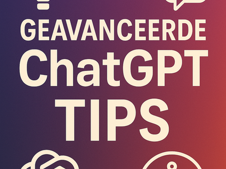 12 gevanceerde(re) ChatGPT-tips
