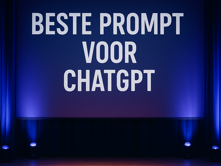 De beste ChatGPT prompt